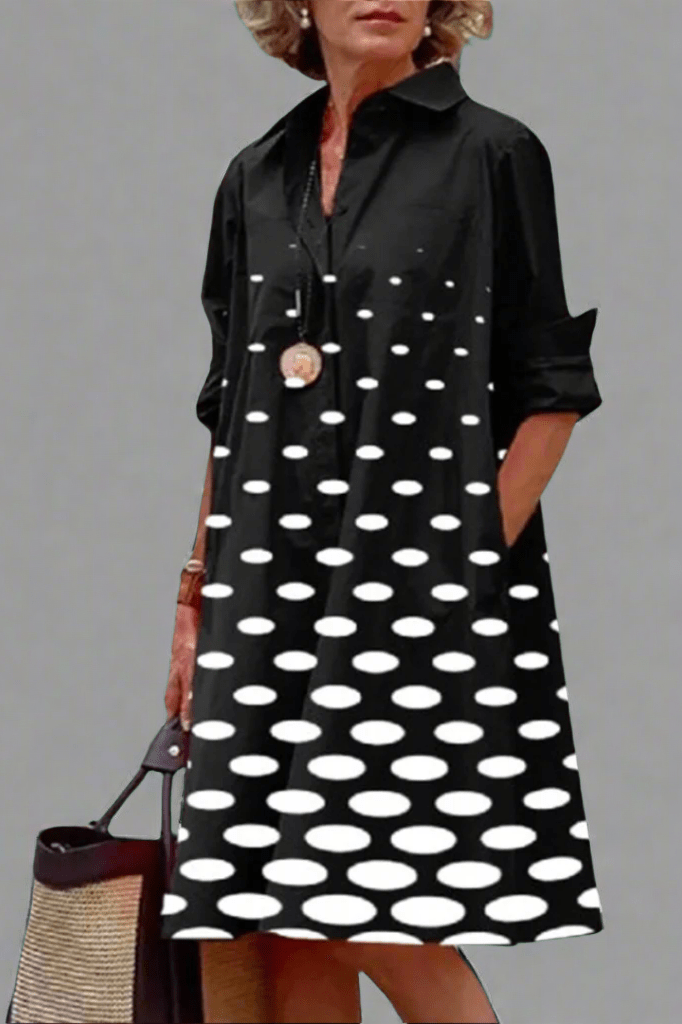 Faith | Vestido Midi Elegante en Negro