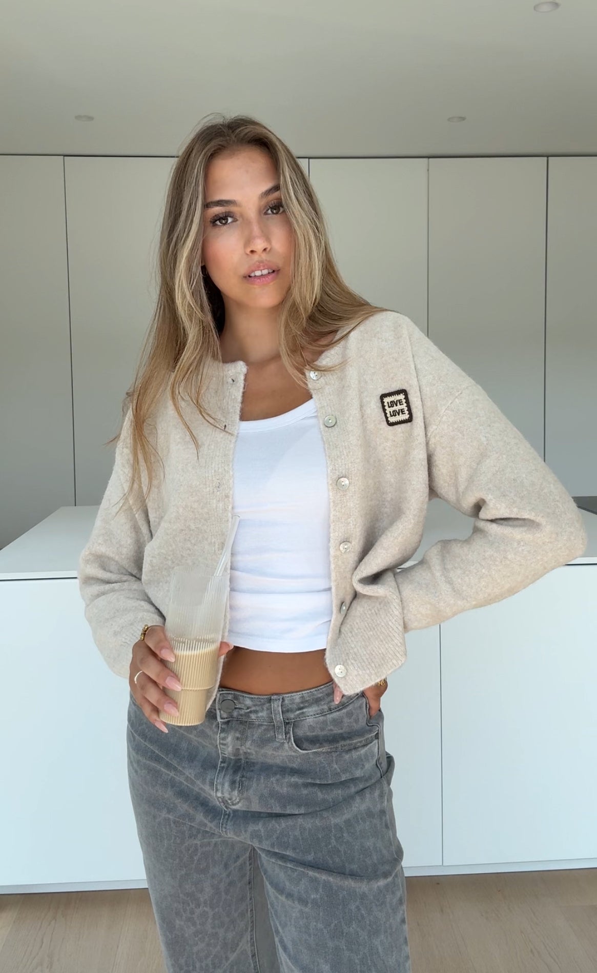 CARDIGÁN LOVE VANILLA