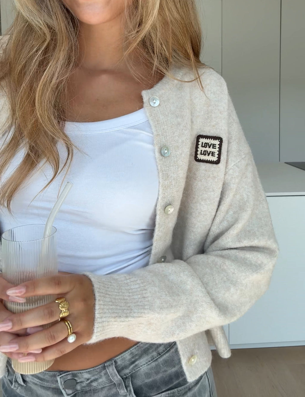 CARDIGÁN LOVE VANILLA