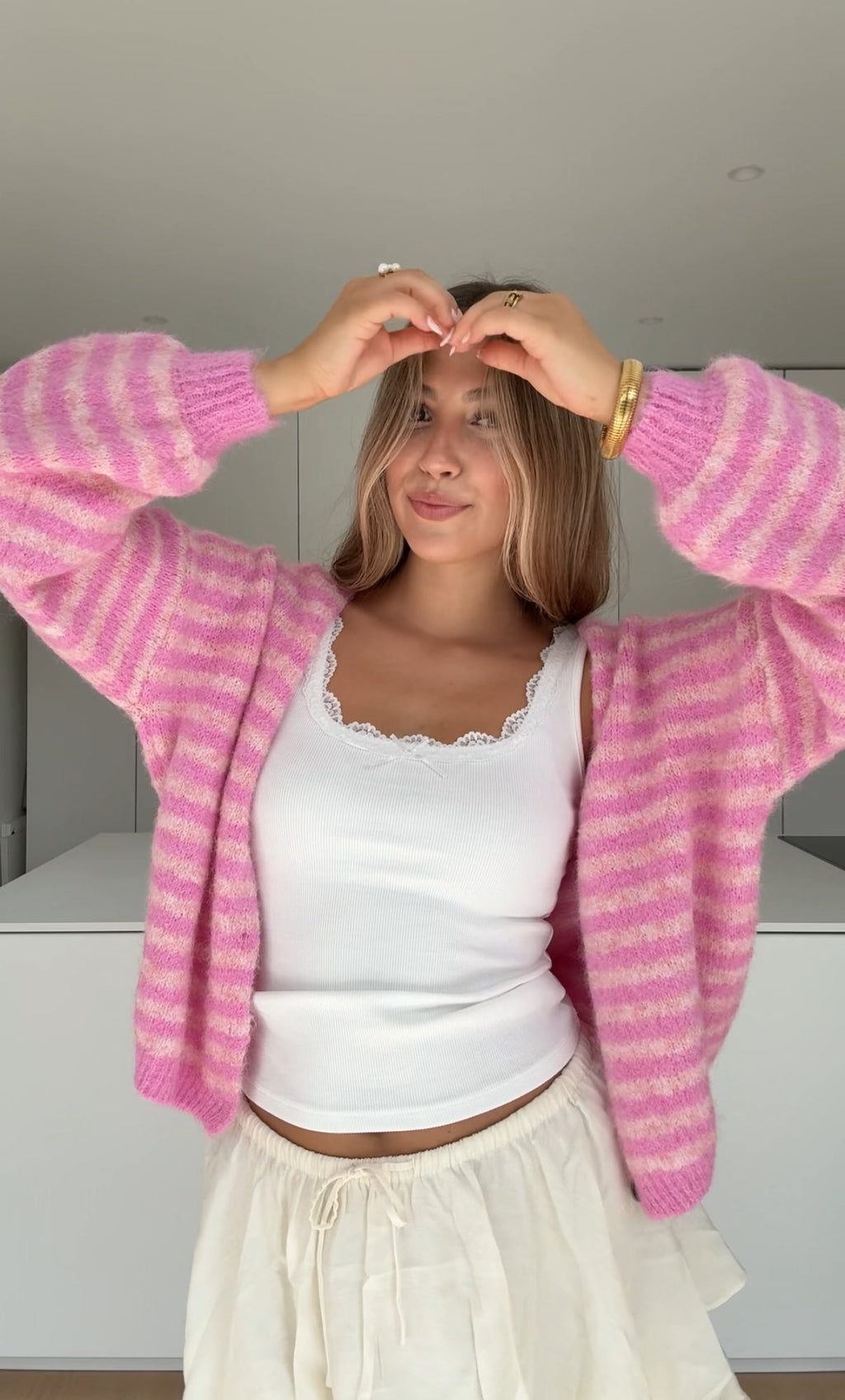 CARDIGÁN A RAYAS DE COLORES BLOSSOM