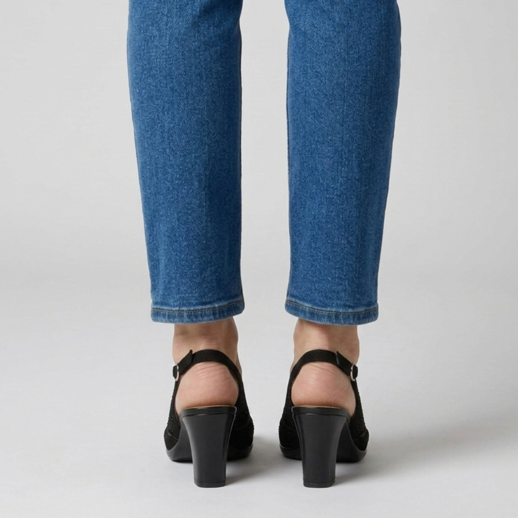 Nami | Sandalia Cómoda Mujer con Tacón