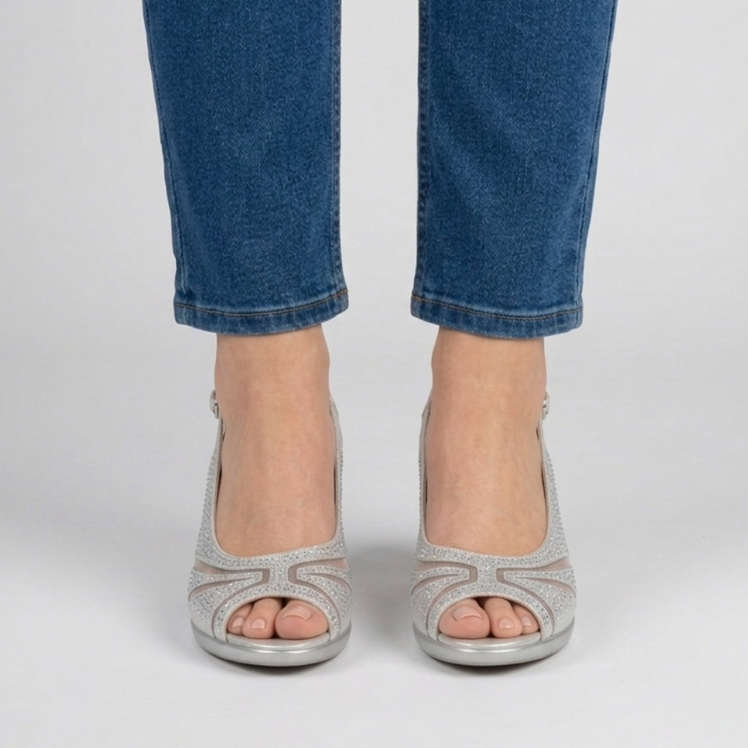 Nami | Sandalia Cómoda Mujer con Tacón