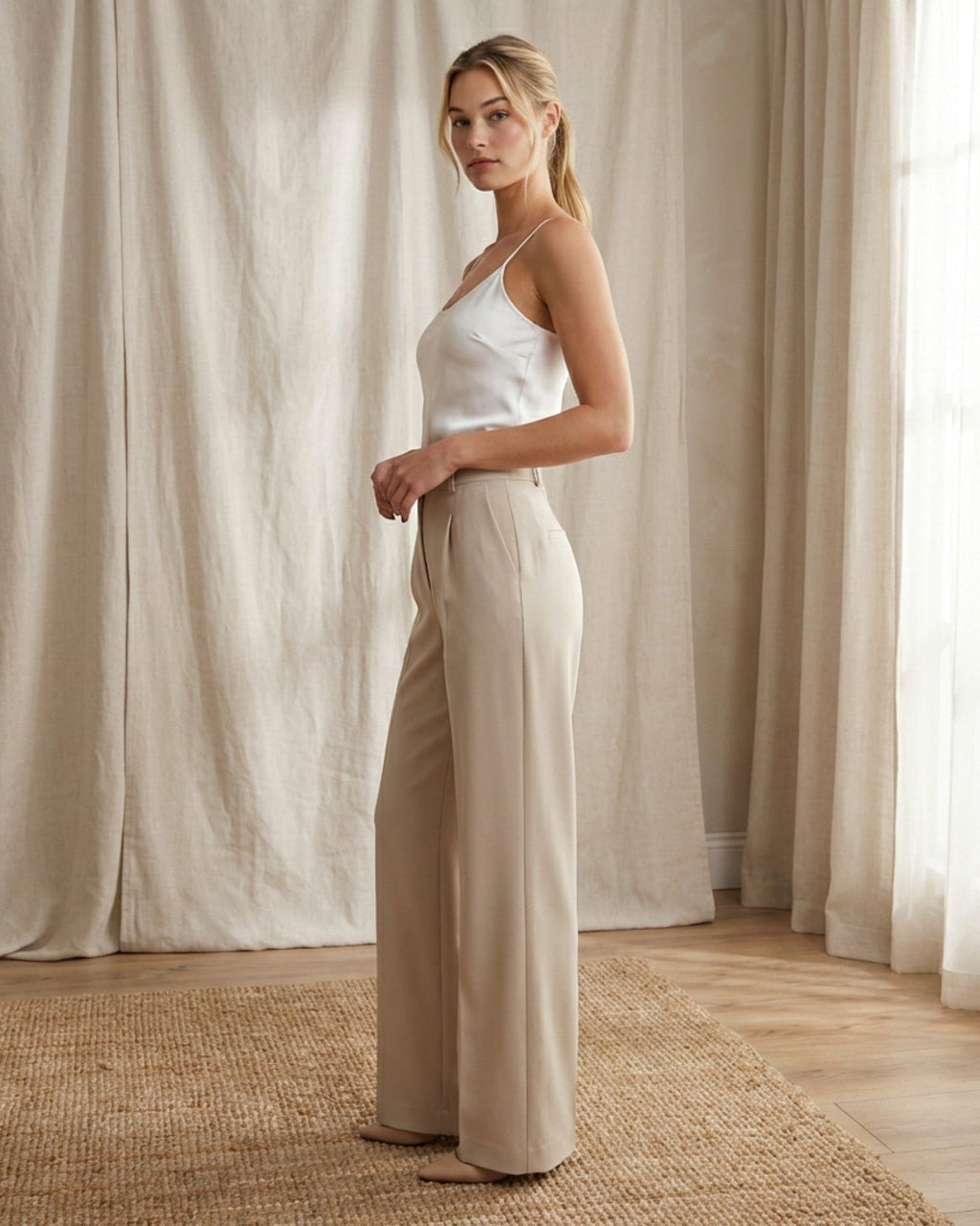 Elise | Pantalón Sastre Pata Ancha