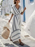 Santorini™ | Vestido de Verano Maxi Favorecedor